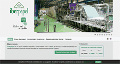 Desktop Screenshot of iberpapel.es