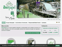 Tablet Screenshot of iberpapel.es